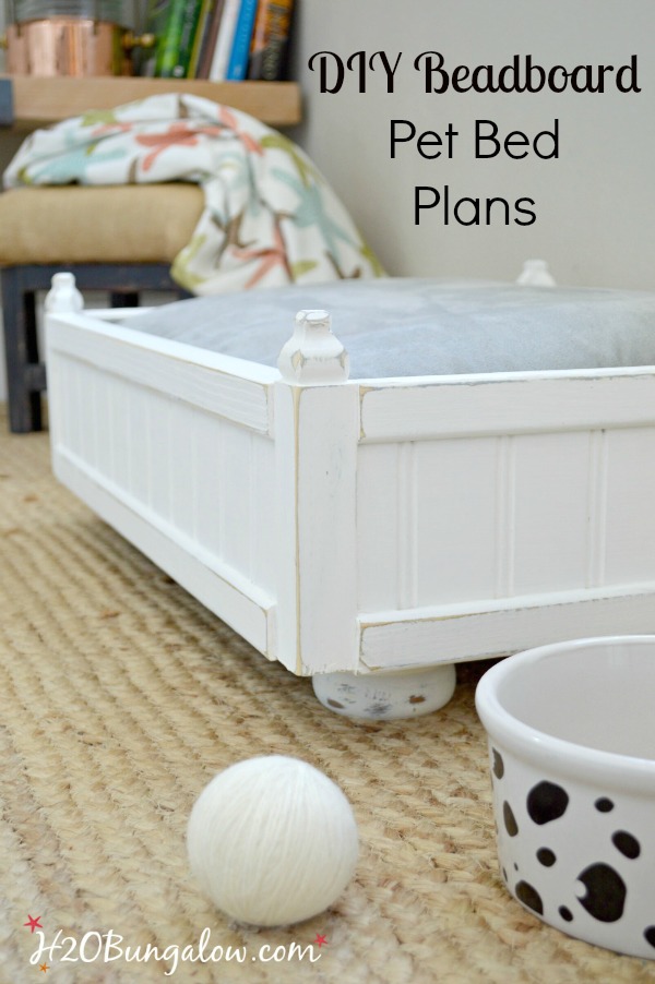 Free DIY small pet bed plans for a cat or small pet. Simple tutorial with steps and photos for the intermediate woodworker or power tool user.