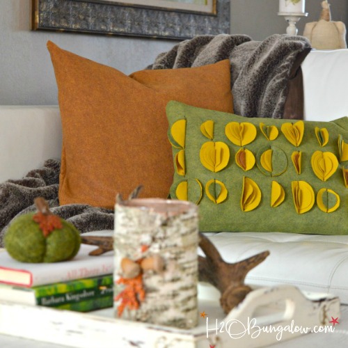 Fall color decorative clearance pillows