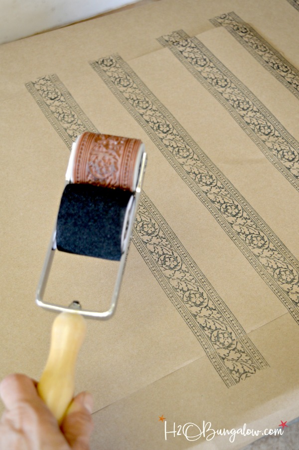 Homemade Roller Rubber Stamp Tutorial