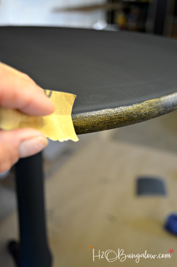 Tutorial on how to apply liquid gilding to furniture. Liquid gilding also known as liquid gold leaf is easy to apply and adds an elegant touch to furniture. 