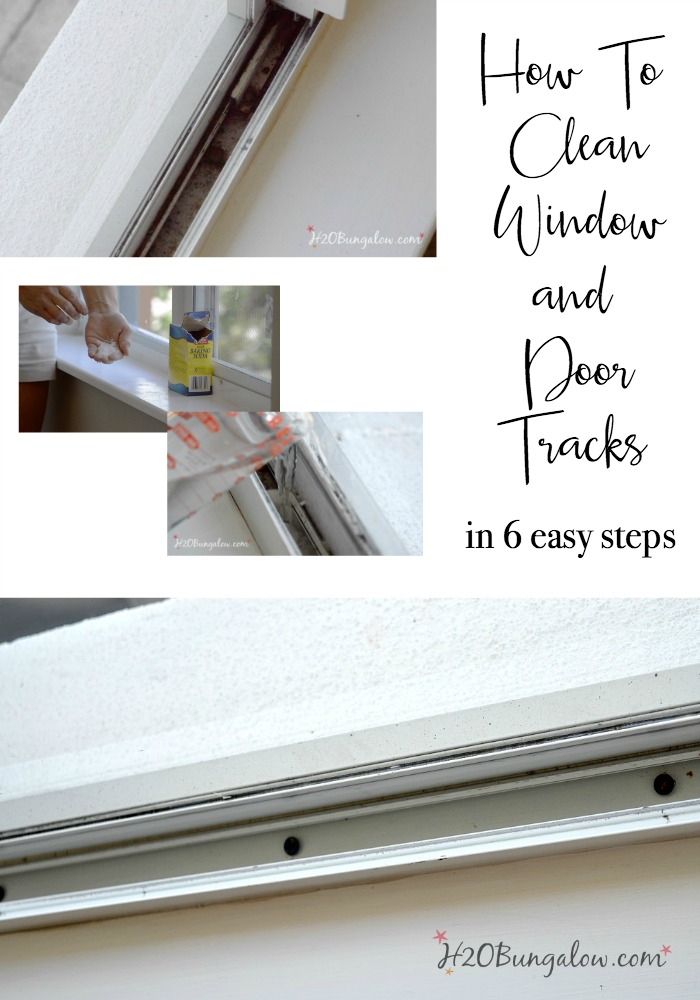 Easy Sliding Door & Window Track Cleaner, Give grimy sliding door and  window tracks new life with this easy cleaning hack! ✨, By Tasty Home