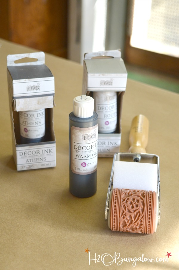 Homemade Roller Rubber Stamp Tutorial