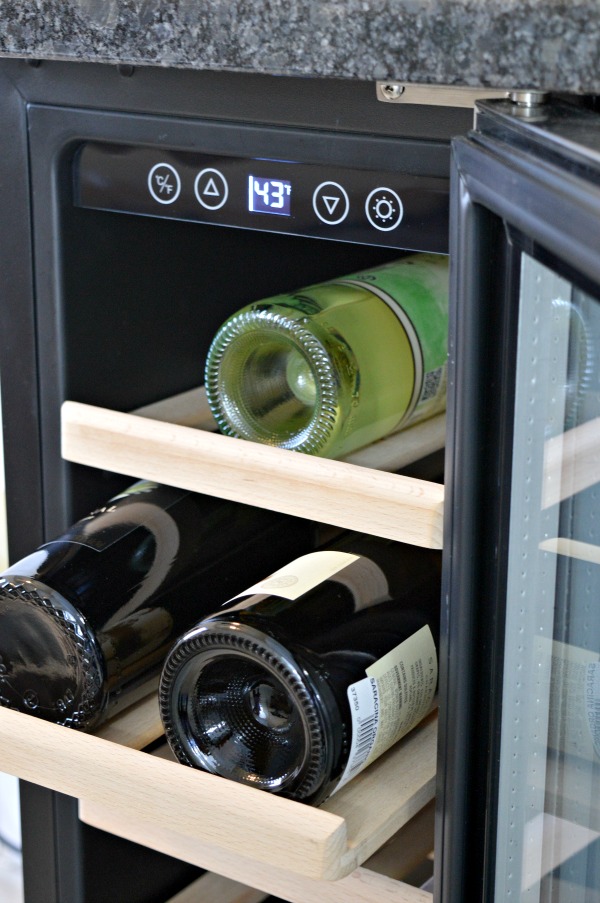 DIY Built In Wine Cooler - H20Bungalow