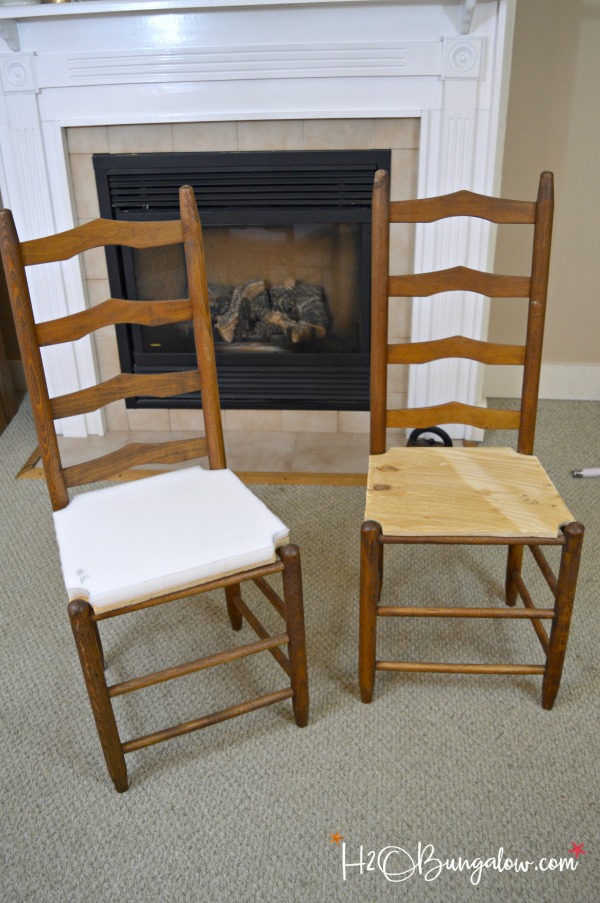 How to recover a cheap seat on a chair