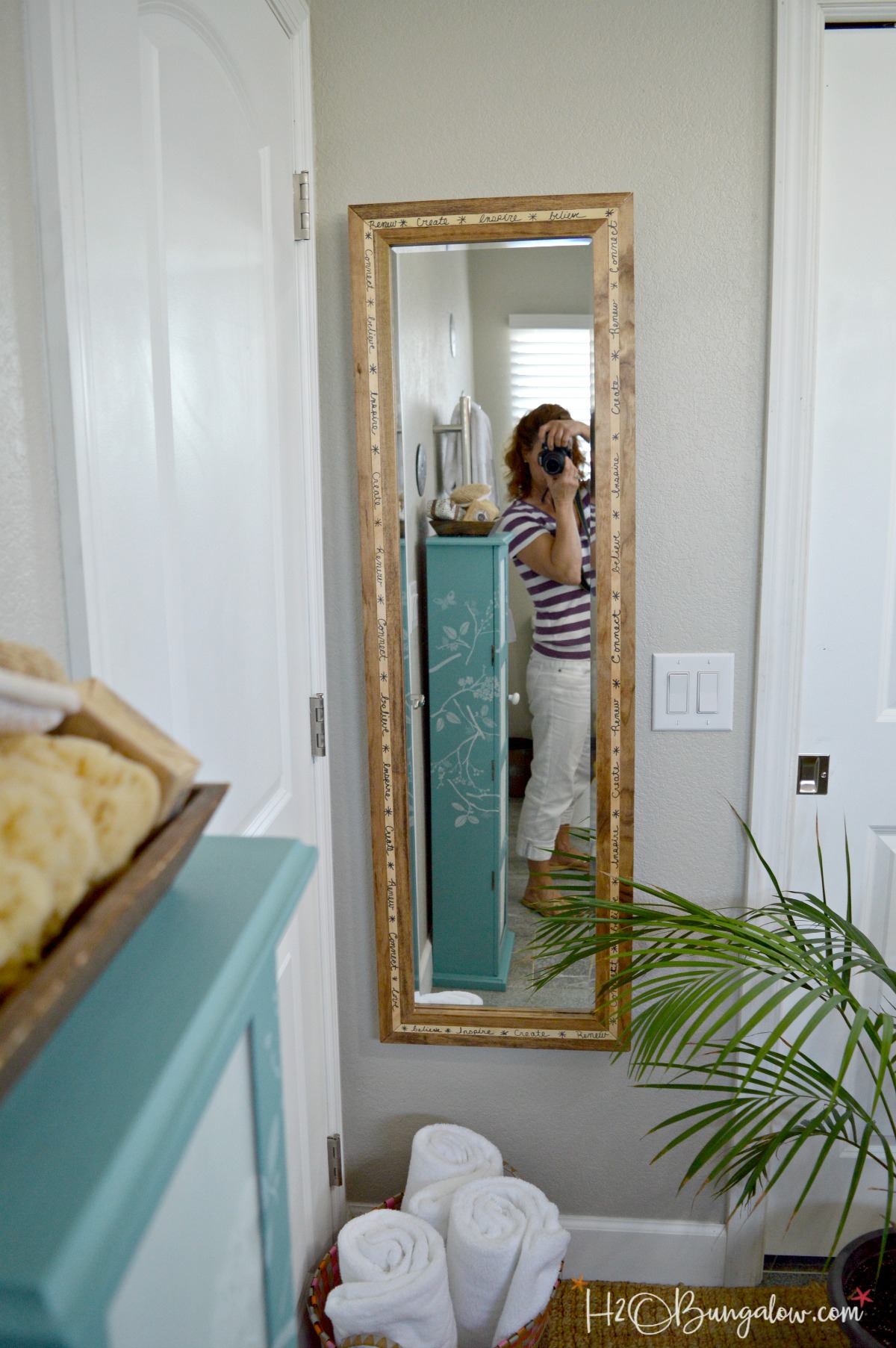 Diy Mirror Frame Wood - Diy Farmhouse Wood Framed Mirror She Gave It A