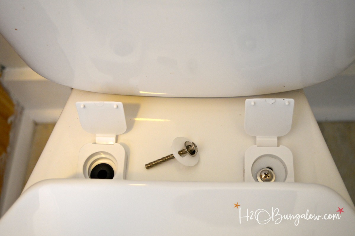 Step by step simple tutorial to install a slow close toilet seat to replace a worn or discolored toilet seat in less than 15 minutes. 