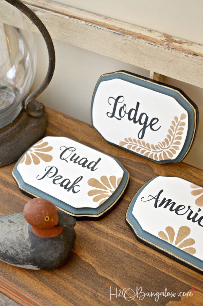 How To Stencil A Plaque Stencil Tips For Beginners H20Bungalow