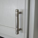 How to to install knobs and pulls on cabinets and furniture like a pro with a simple inexpensive tool that lines up everything perfectly for you. All you'll need is a drill. Find over 450 projects and ideas to make your home pretty on H2OBungalow.com