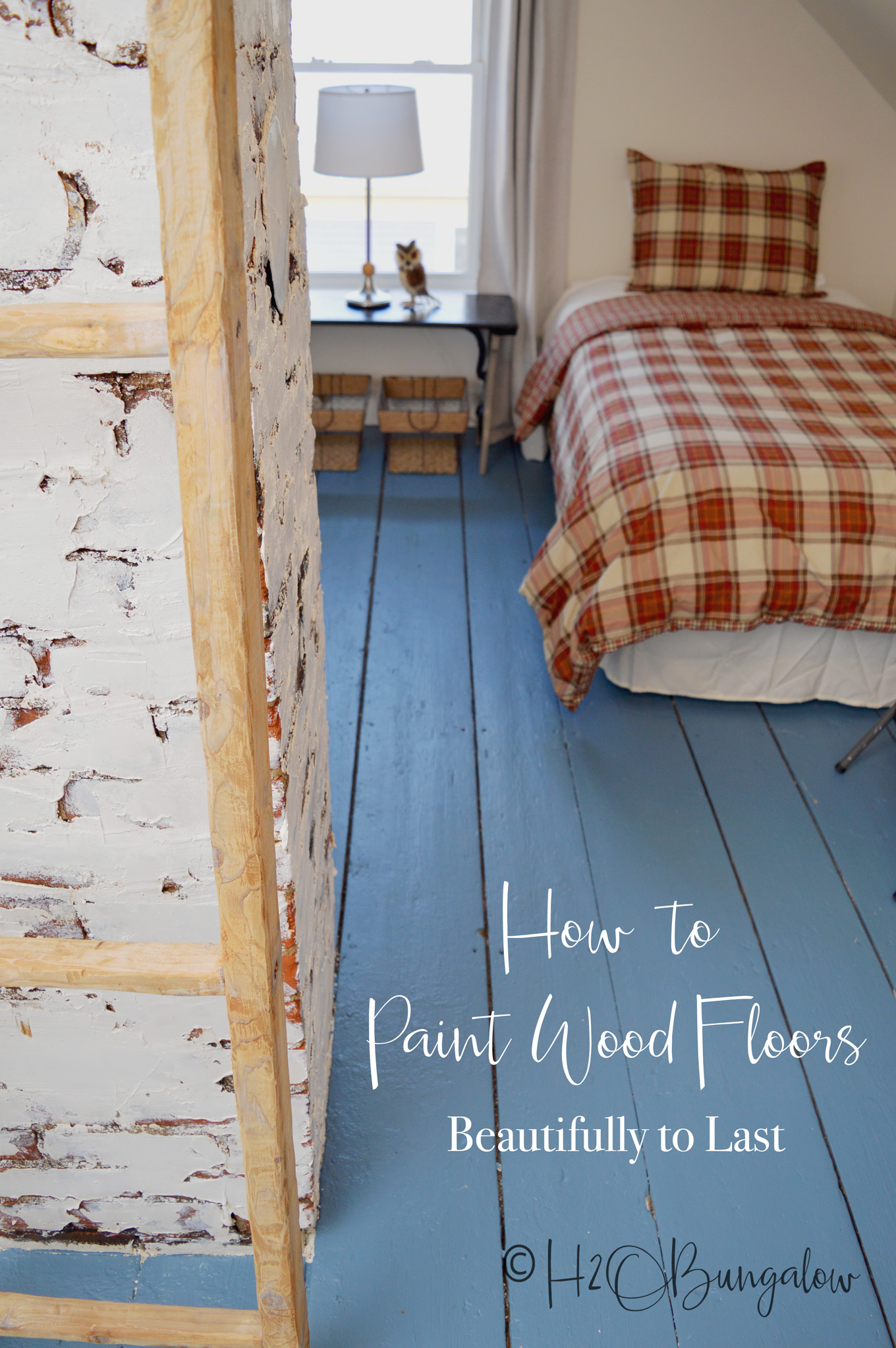 How To Paint Wood Floors Beautifully