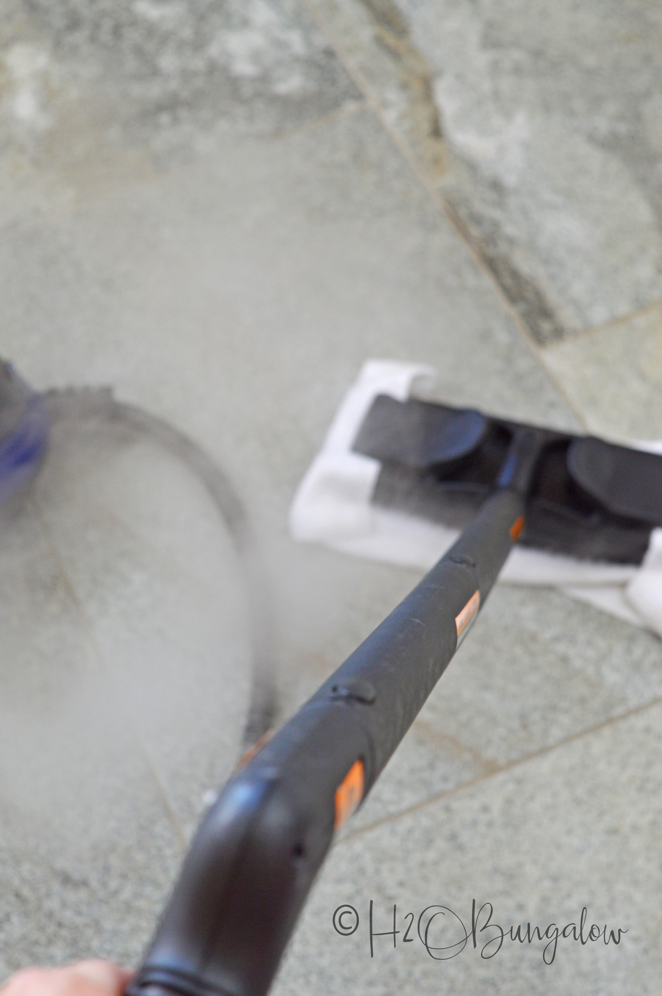 Deep clean tile floors with steam tutorial. Get a deep clean and kill 99% of the bacteria without harsh chemicals using the HomeRight Steam Machine Plus. I share a quick video to show how easy it is to deep clean tile floors and other surfaces with steam. 