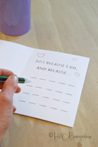 How to Make a Valentine's Day Card That's Meaningful - H2OBungalow
