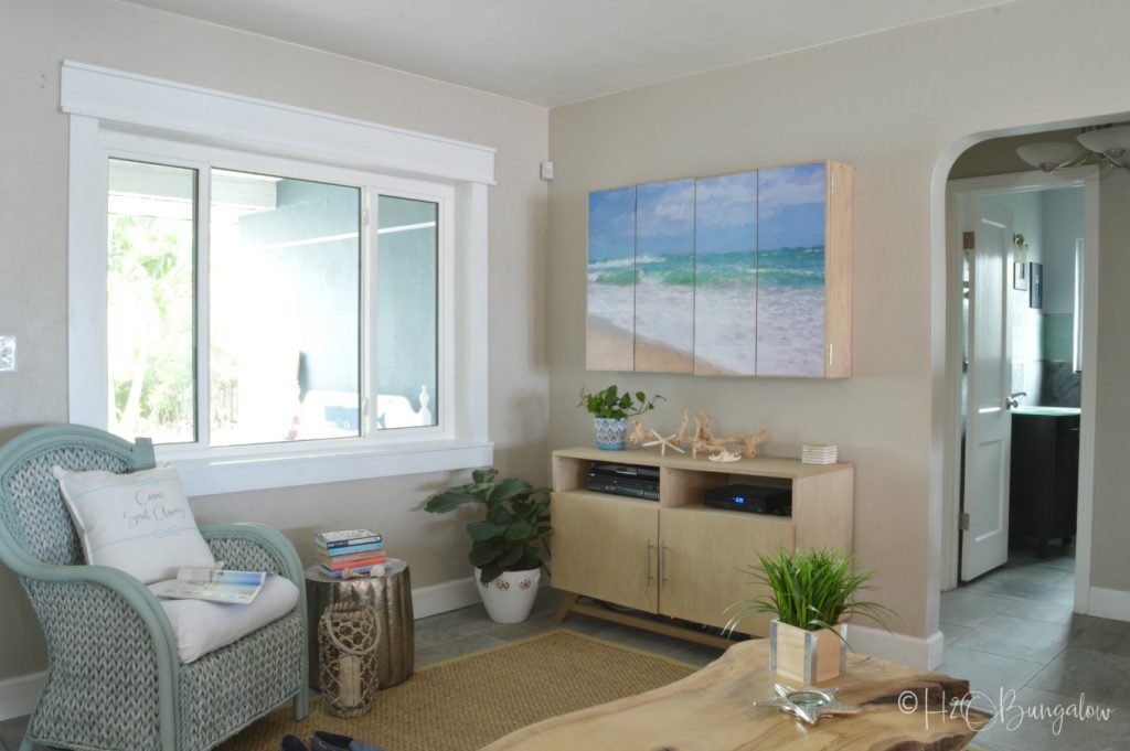 DIY Wall Mounted TV with Free Plans H2OBungalow