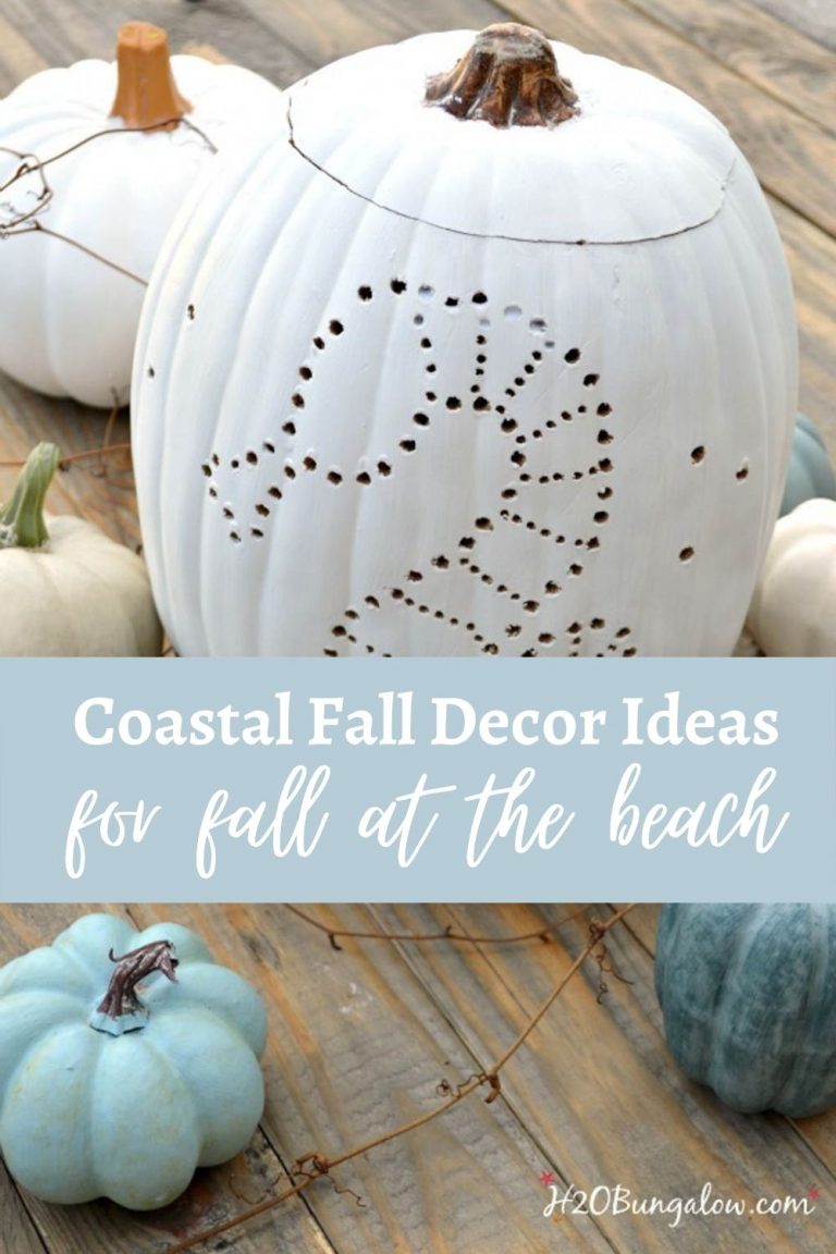 Coastal Fall Decor Ideas H2OBungalow
