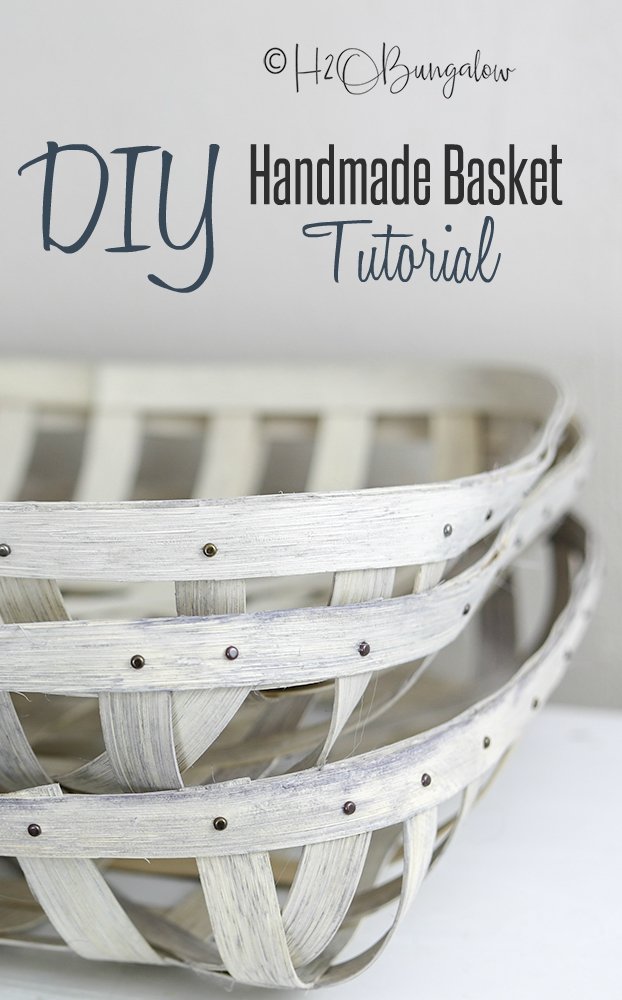 image of DIY tobacco basket with text overlay