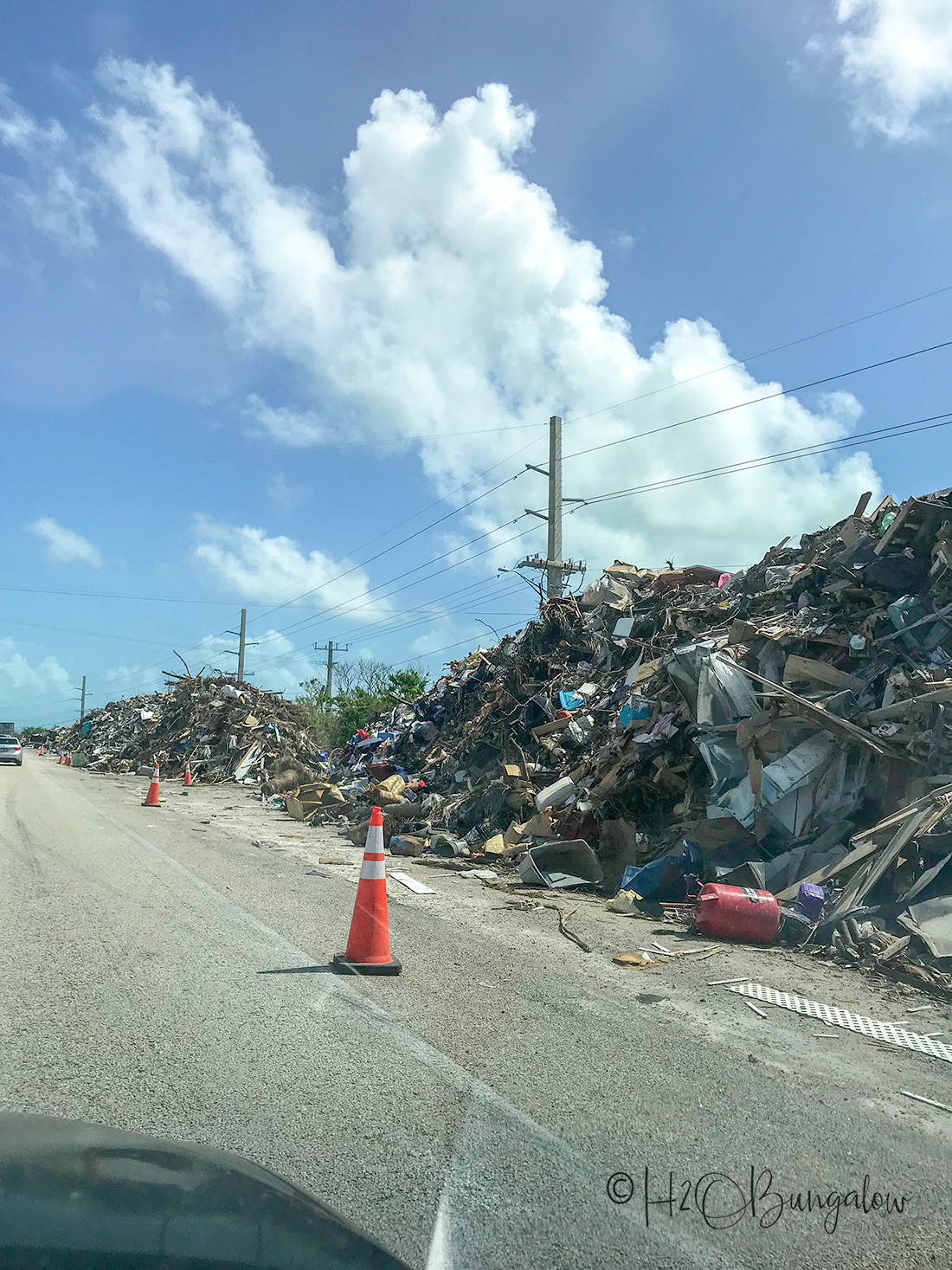 Pine Key after hurricane Irma