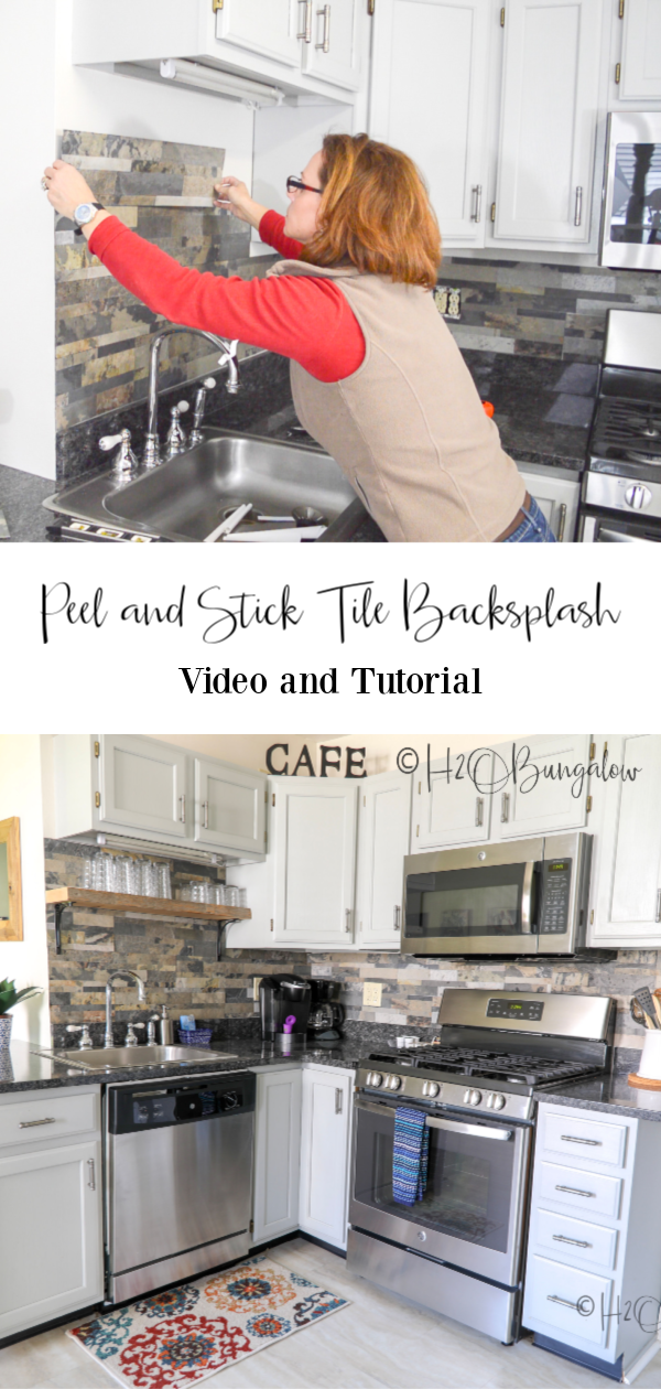 How to Install a Peel and Stick Tiles Backsplash – Step by step