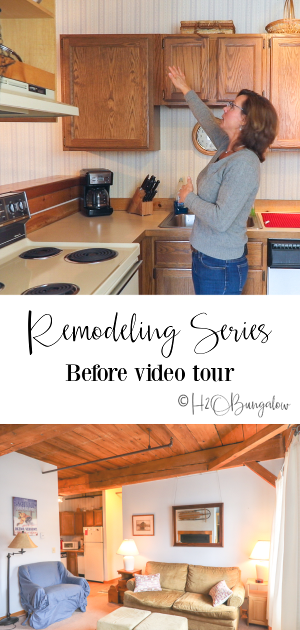 Old house renovation tour and first post in my remodeling series.  Watch my progress, learn remodeling tips, planning a renovation budget, where to shop and save money,  what questions to ask when hiring a contractor or other home improvement help.    via @h2obungalow