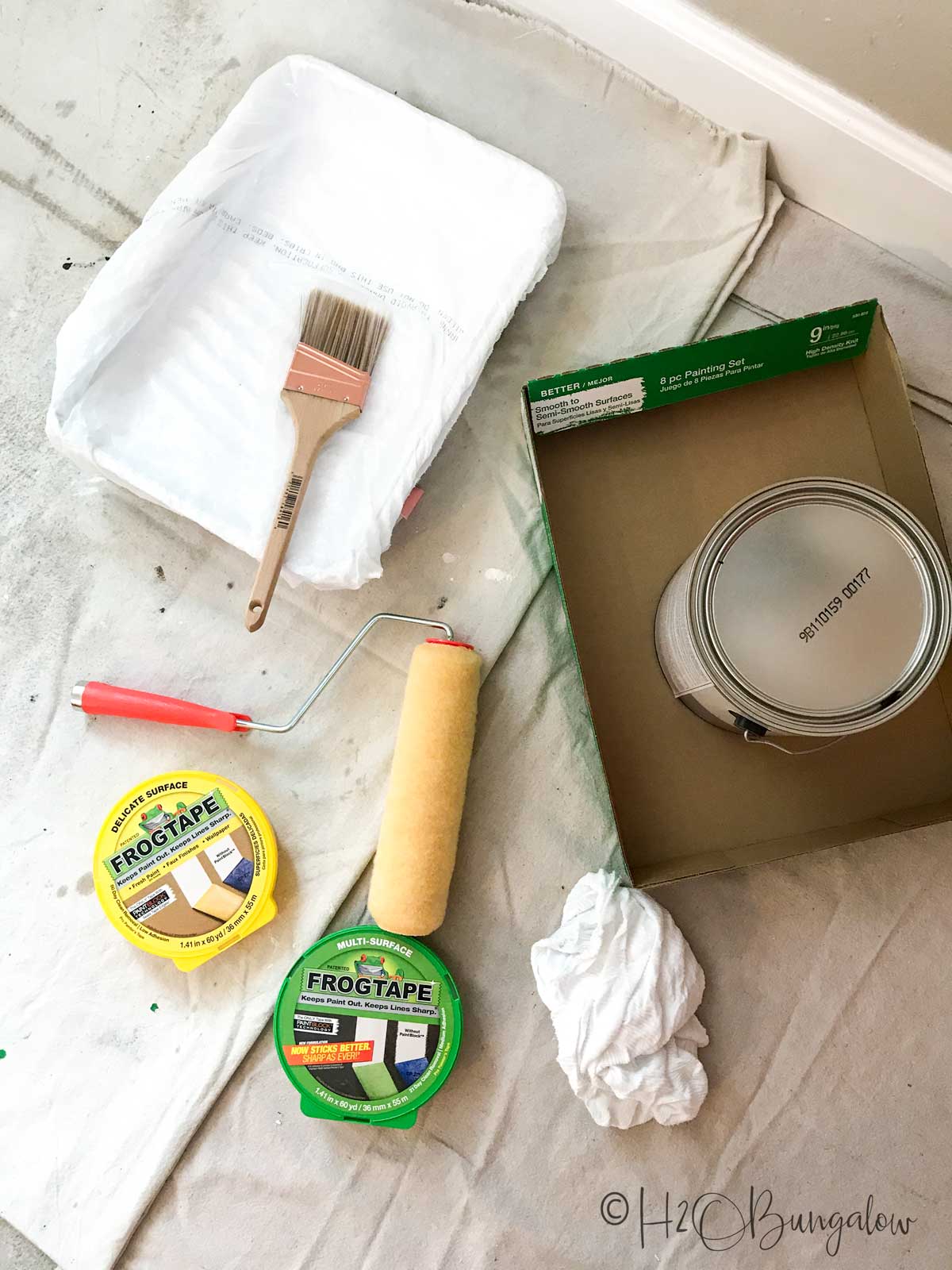 Painting Over Dark Colors H2OBungalow