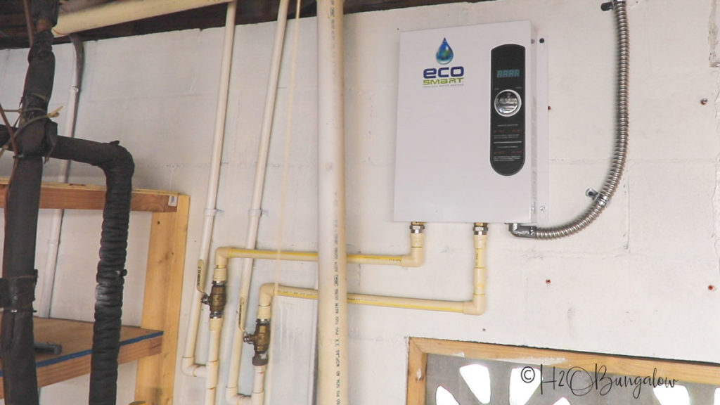 Installation of Electric Tankless Water Heater (ECO180) 