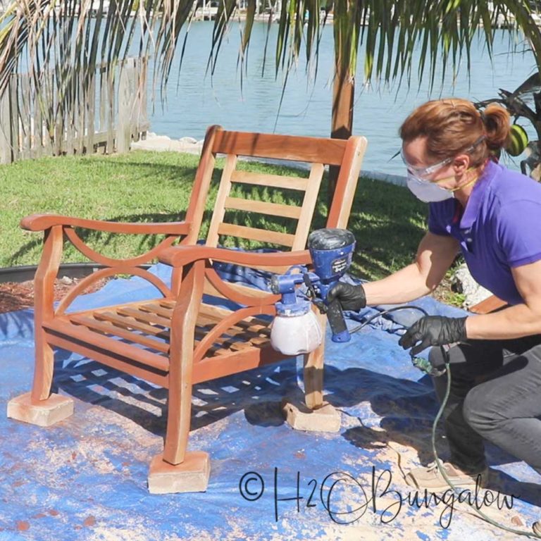 3 Steps to Refinishing Teak Outdoor Furniture H2OBungalow