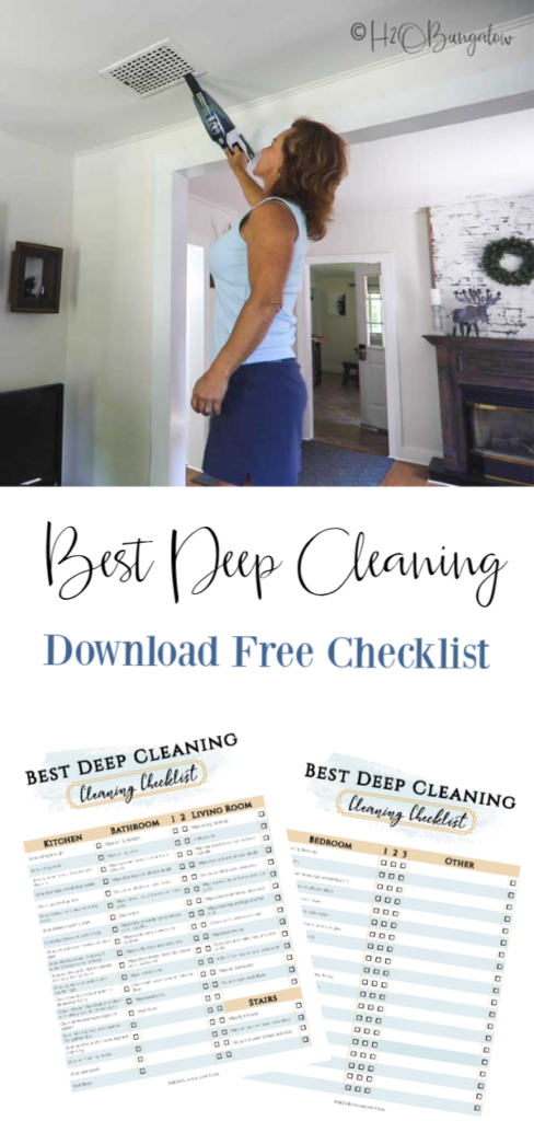 pin image Best deep cleaning checklist