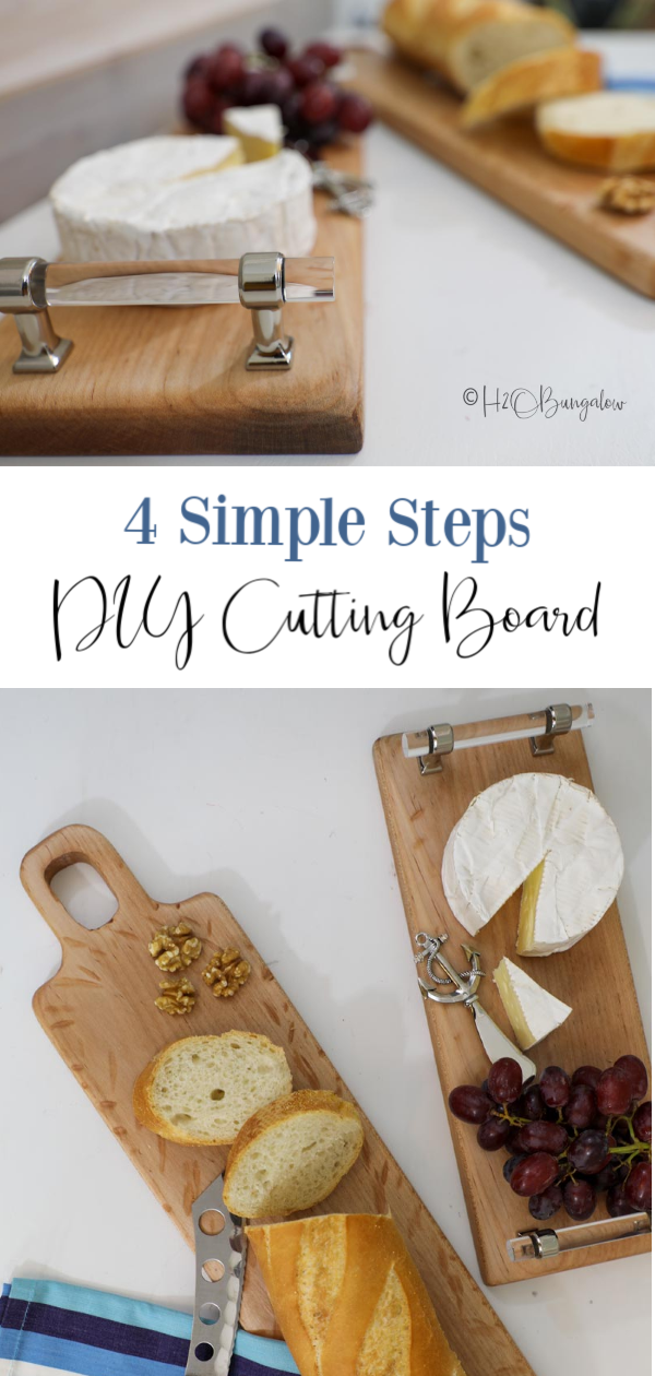 Easiest DIY Cutting Board to Make H2OBungalow