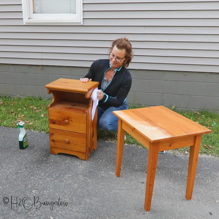 Paint Wood Furniture Without Sanding, How To Sand And Paint Furniture