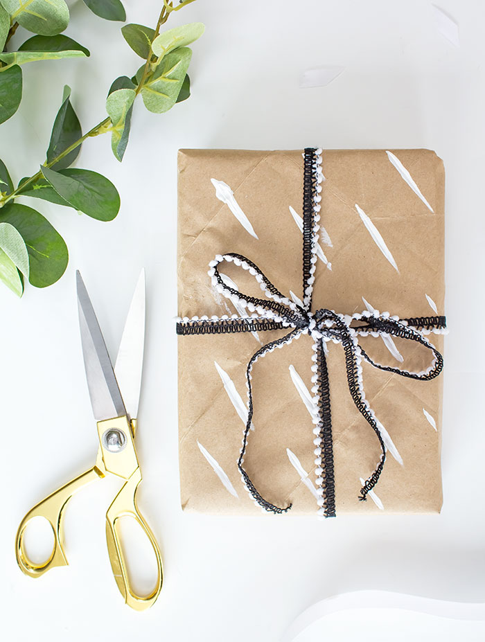 diy paper gift wrap 