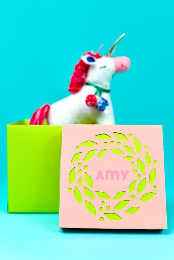personalized gift wrap idea