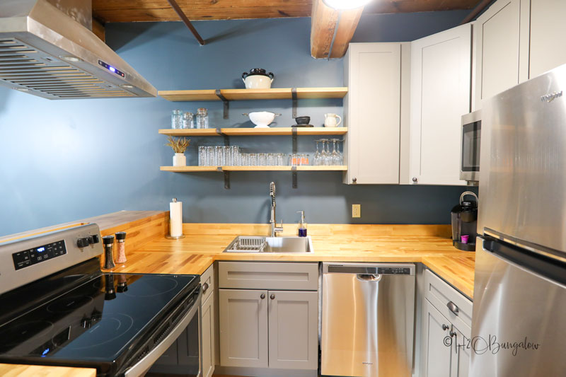  The Mill Place home tour shares all of the DIY home improvements, decor and furnishings I used to complete my third major vacation rental property renovation in ludlow, Vermont. #renovation #hometour 