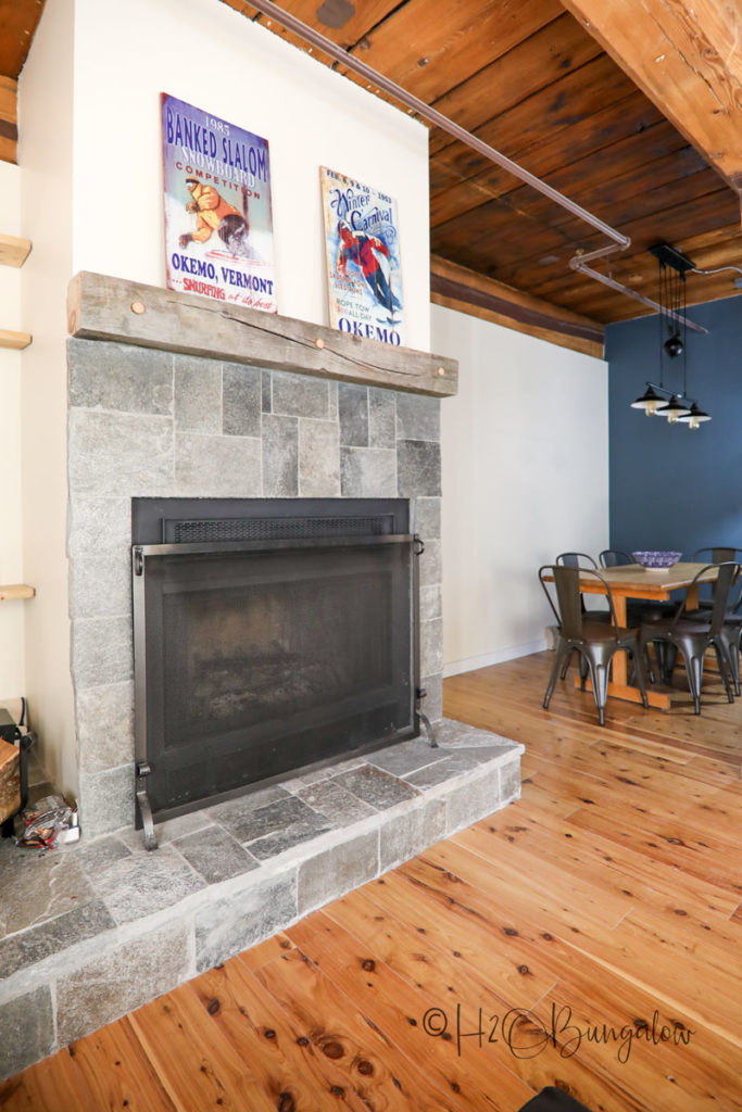  The Mill Place home tour shares all of the DIY home improvements, decor and furnishings I used to complete my third major vacation rental property renovation in ludlow, Vermont. #renovation #hometour 