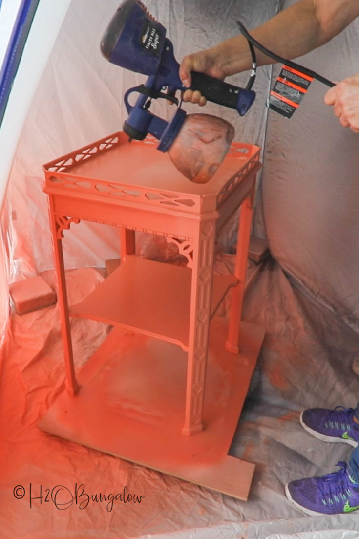 How to Paint Over Dark Stained Wood H2OBungalow