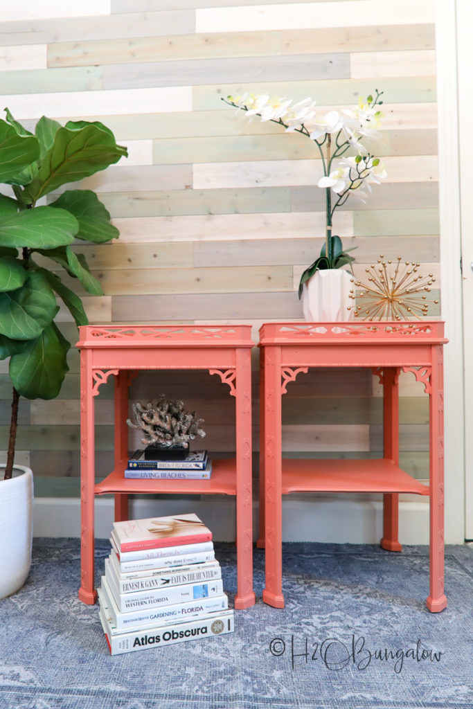 Painted Table after makeover 