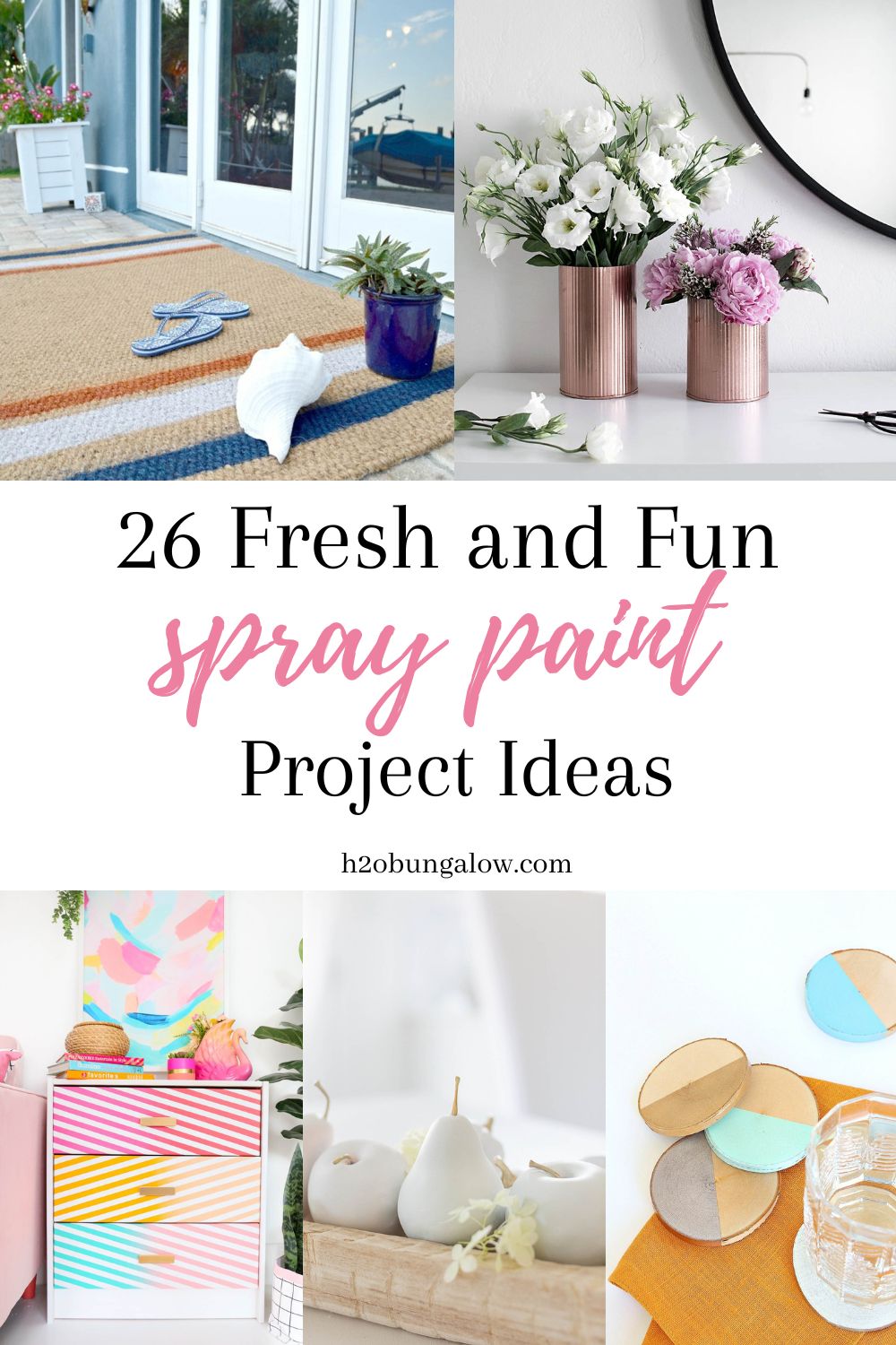 3 Ridiculously Easy Summertime DIY Projects  Rustoleum spray paint colors, Spray  paint colors, Diy projects