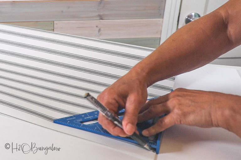 How To Cut Perfect Drawer and Shelf Liners H2OBungalow