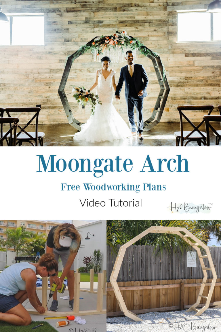 DIY Moon Gate Arch For Wedding or Garden - H2OBungalow