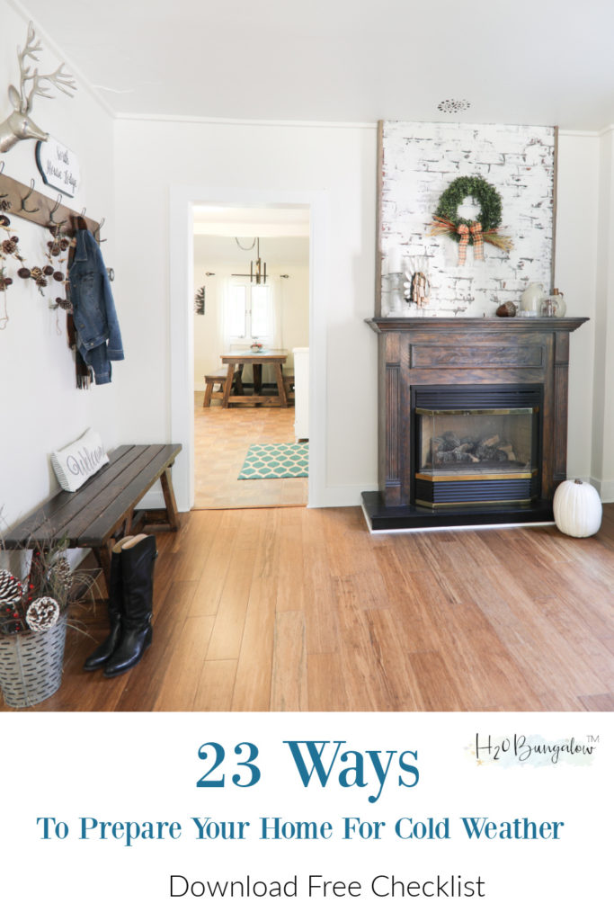 Getting Your House Ready For Winter Checklist - H2OBungalow