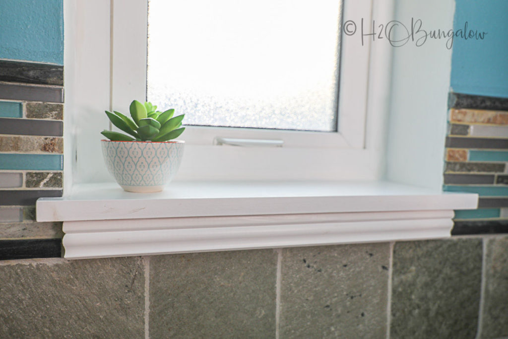 How To Make A Window Sill H2obungalow