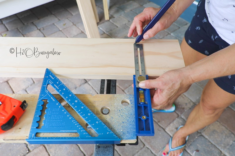 measuring to cut window ledge