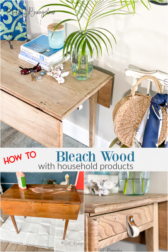 How To Bleach Wood Furniture H2OBungalow