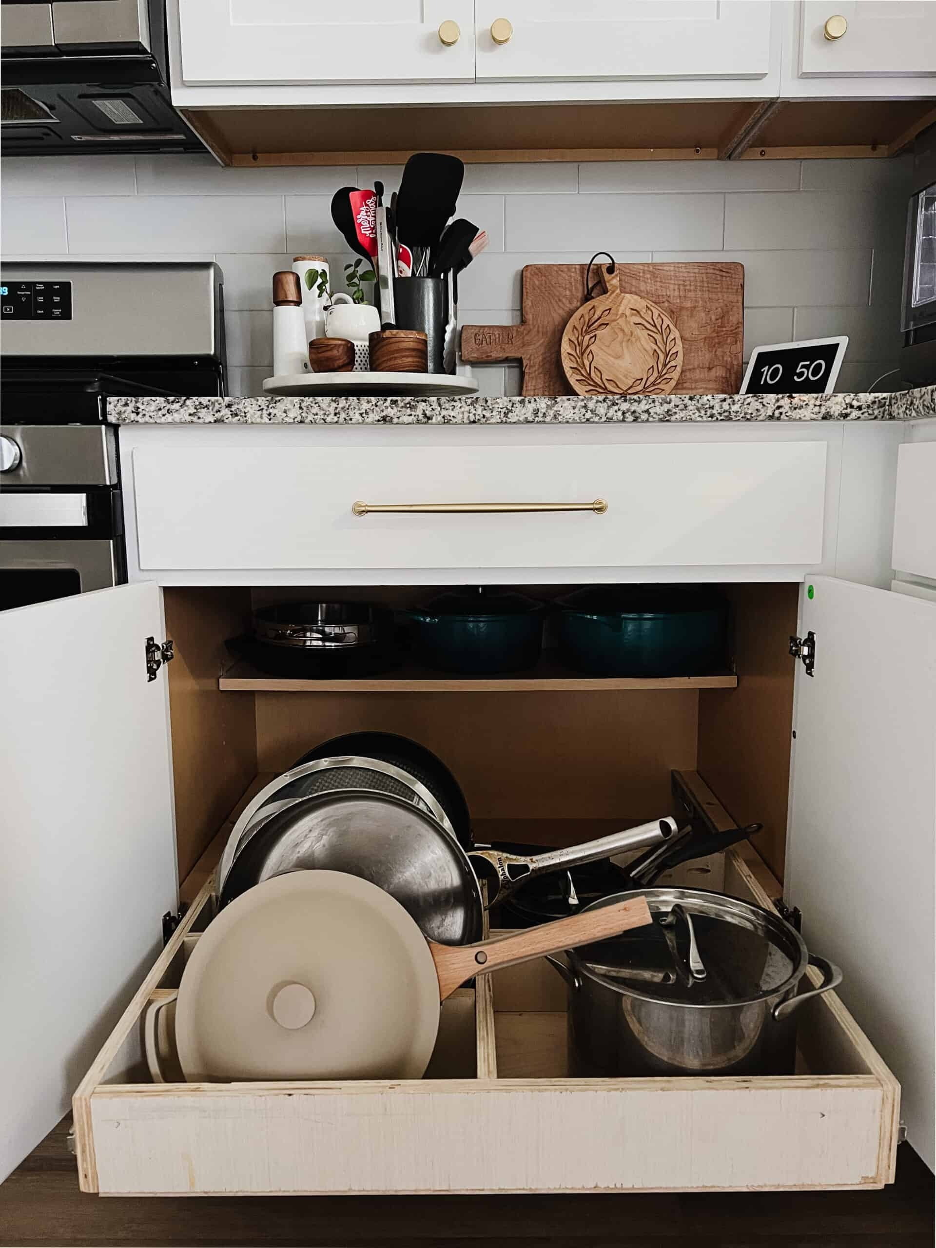 DIY Tupperware Drawer Organizer - The Handyman's Daughter